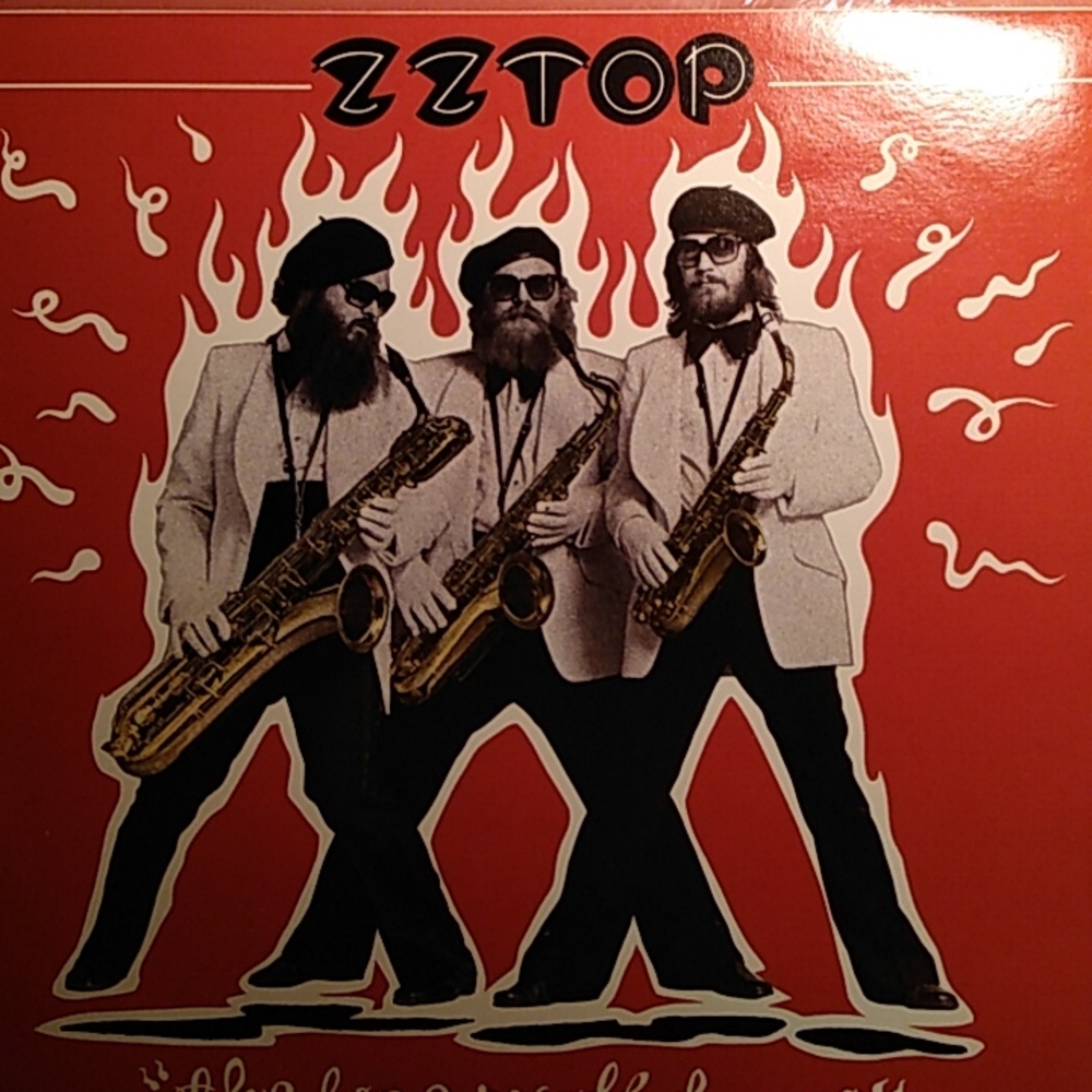 ZZ Top Deguello 12" Vinyl LP 1979 EX/EX